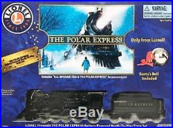 New 2018 Lionel The Polar Express Train Set with Light and Sounds Toy Santa Bell