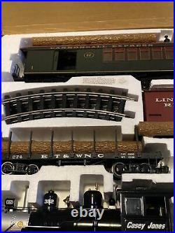 New Bachmann Casey Jones Large Scale Electric Train Set Vintage 1990 Big Hauler