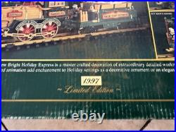 New Bright 1997 Holiday Express G Scale Train Set No. 380 Tested Works READ