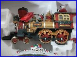 New Bright 384 Holiday Express Christmas Electric Animated Train Set G 2001