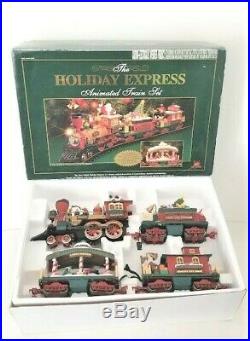 New Bright 384 Holiday Express Electric Animated Train Set NBRU0380