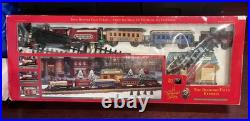 New Bright Bedford Falls Express Christmas Train Set It's A Wonderful Life Sound