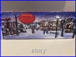 New Bright Bedford Falls Express Christmas Train Set It's A Wonderful Life Sound