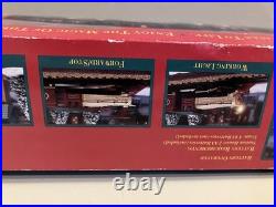 New Bright Bedford Falls Express Christmas Train Set It's A Wonderful Life Sound
