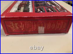 New Bright Bedford Falls Express Christmas Train Set It's A Wonderful Life Sound