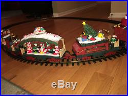New Bright Christmas Animated Train Set #384 G Gauge