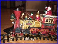 New Bright Christmas Animated Train Set #384 G Gauge