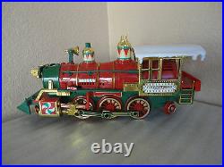 New Bright Christmas Special Model Train Set G-scale Locomotive Cars 1986