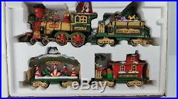 New Bright Christmas The HOLIDAY EXPRESS Animated Train Set #380 1997 Limited Ed