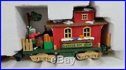 New Bright Christmas The HOLIDAY EXPRESS Animated Train Set #380 1997 Limited Ed