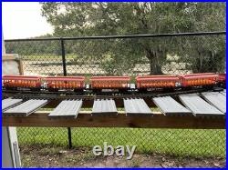 New Bright Custom Made Coaches Walt Disney World Red Set