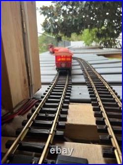 New Bright Custom Made Coaches Walt Disney World Red Set