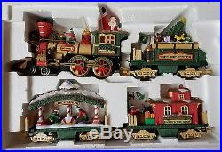 New Bright HOLIDAY EXPRESS ANIMATED TRAIN SET #380 Christmas 1996 Edition
