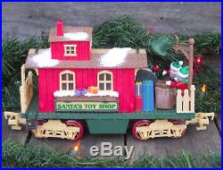 New Bright HOLIDAY EXPRESS ANIMATED TRAIN SET 386 G Scale Christmas 2003 Edition