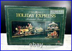 New Bright Holiday Express Animated Christmas Santa Train Set Model 380 with Box New Bright Holiday Express Animated Christmas Santa Train Set Model 380 with Box