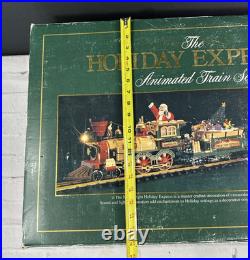 New Bright Holiday Express Animated Christmas Santa Train Set Model 380 with Box New Bright Holiday Express Animated Christmas Santa Train Set Model 380 with Box