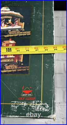 New Bright Holiday Express Animated Christmas Santa Train Set Model 380 with Box New Bright Holiday Express Animated Christmas Santa Train Set Model 380 with Box