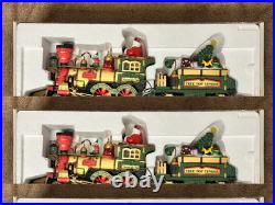 New Bright Holiday Express Animated Electric Christmas Train Set #380 G-Scale