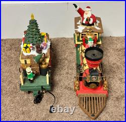 New Bright Holiday Express Animated Electric Christmas Train Set #380 G-Scale