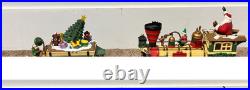 New Bright Holiday Express Animated Electric Christmas Train Set #380 G-Scale
