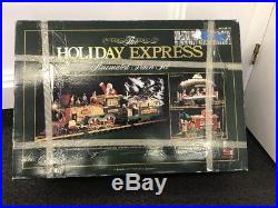 New Bright Holiday Express Animated Train Set #380 1996