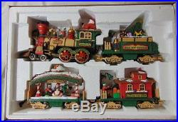New Bright Holiday Express Animated Train Set #380 1996 Limited Edition Scale