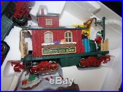 New Bright Holiday Express Animated Train Set 387 Christmas