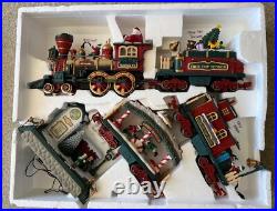 New Bright Holiday Express Animated Train Set 387 Lights Action Music New Bright Holiday Express Animated Train Set 387 Lights Action Music