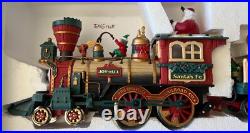 New Bright Holiday Express Animated Train Set 387 Lights Action Music New Bright Holiday Express Animated Train Set 387 Lights Action Music