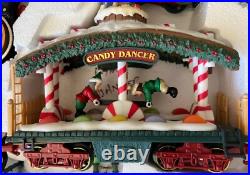 New Bright Holiday Express Animated Train Set 387 Lights Action Music New Bright Holiday Express Animated Train Set 387 Lights Action Music
