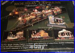 New Bright Holiday Express Animated Train Set 387 Lights Action Music PARTS
