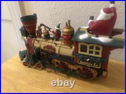 New Bright Holiday Express Animated Train Set 387 Lights Action Music PARTS