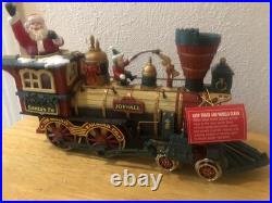 New Bright Holiday Express Animated Train Set 387 Lights Action Music PARTS