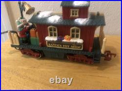 New Bright Holiday Express Animated Train Set 387 Lights Action Music PARTS
