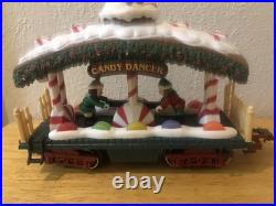 New Bright Holiday Express Animated Train Set 387 Lights Action Music PARTS