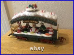 New Bright Holiday Express Animated Train Set 387 Lights Action Music PARTS
