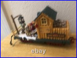 New Bright Holiday Express Animated Train Set 387 Lights Action Music PARTS