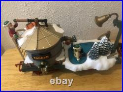 New Bright Holiday Express Animated Train Set 387 Lights Action Music PARTS