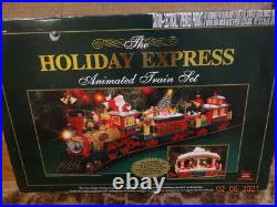 New Bright Holiday Express Animated Train Set No 384