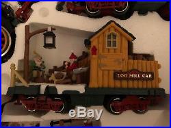 New Bright Holiday Express Animated Train Set No. 385