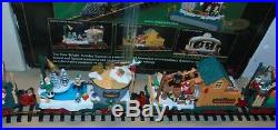 New Bright Holiday Express Christmas Electric Animated Train Set G-Scale No. 387