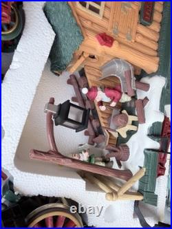 New Bright Holiday Express G Gauge Starter Set 20pc Light/Sound MPN 385