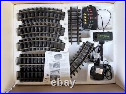 New Bright Holiday Express G Gauge Starter Set 20pc Light/Sound MPN 385