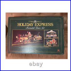 New Bright Holiday Express Train Set 380 Christmas G Scale Vintage 1996