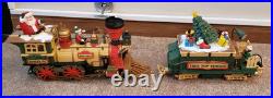 New Bright Holiday Express Train Set 386 5 Cars