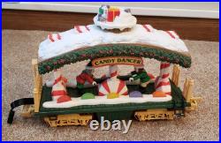 New Bright Holiday Express Train Set 386 5 Cars