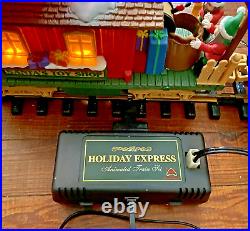 New Bright Holiday Express Train Set Dillards Fully Animated TESTED HO HO HO