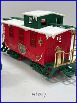 New Bright Industrial Co Ltd Holiday Express Toy Train Set (527-384) Works Great