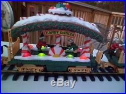 New Bright Musical Holiday Express No. 386 G Scale Electric Christmas Train Set