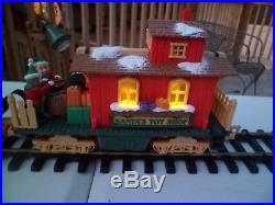 New Bright Musical Holiday Express No. 386 G Scale Electric Christmas Train Set